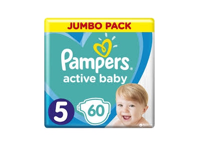 Подгузники Pampers Aktive baby-dry™ 5 (11-16 кг)  №60