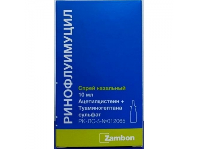 Ринофлуимуцил спрей назальный 10 мл