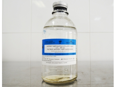 Натрия гидрокарбонат 5% 400 мл стер