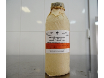 Калия йодид 3% 200 мл раствор