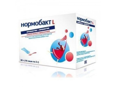 Нормобакт L пакет-саше 3,0  №10