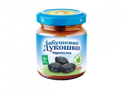 Лукошко пюре чернослив 100,0