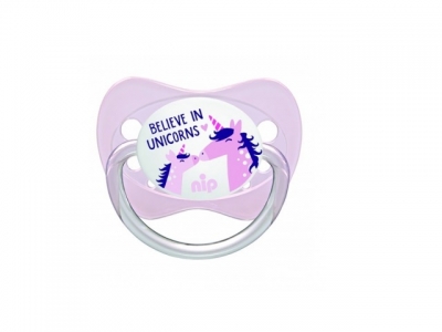 Пустышка NIP family (0-6 мес) 1 шт силиконовая