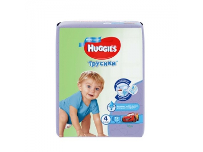 Трусики Huggies для мальчиков 4 (9-14 кг) №17