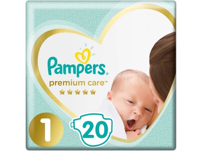 Подгузники Pampers Premium Care 1 (2-5 кг) №20
