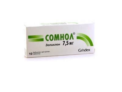 СОМНОЛ® таблетки 7,5мг №10