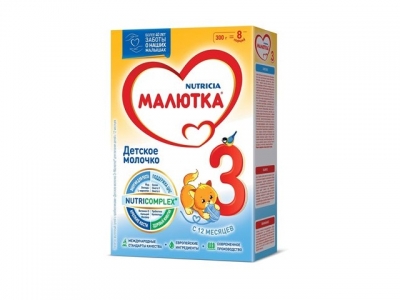 Малютка мол. смесь 3 300 г