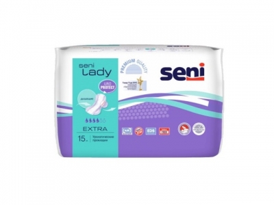 Прокладки урологические Seni Лэди Экстра  15 шт