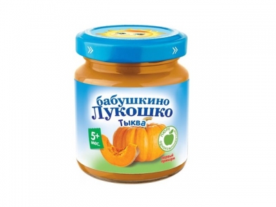 Лукошко пюре тыква 100,0