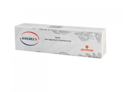Кандид Б 1% 15 г крем