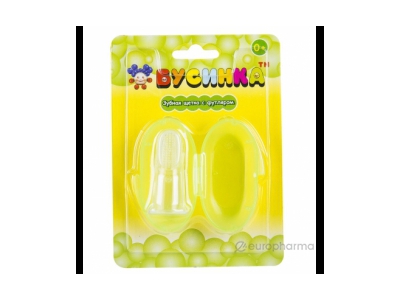 Зубная щетка Бусинка силиконовая