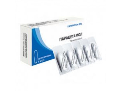 Парацетамол 250 мг свечи №6