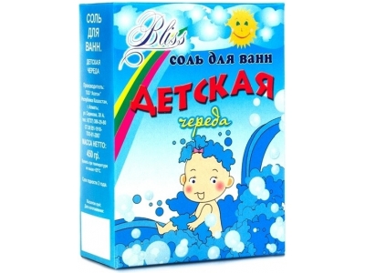 Соль для ванн 400 гр череда