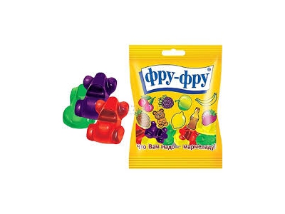 Фру-Фру мармелад жевательный Машинки 30 г