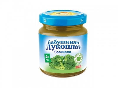 Лукошко пюре Брокколи
