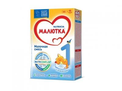 Малютка мол. смесь 1 300г