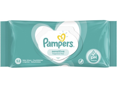 Салфетки влажные Pampers fresh clean №52