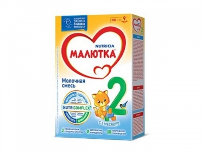 Малютка мол. смесь 2 300г