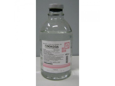 Глюкоза раствор для инфузий 5% 400 мл