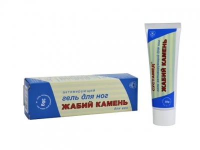 Жабий камень гель для ног 30гр