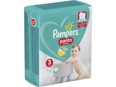 Подгузники Pampers pants трусики 3 (6-11 кг) №19