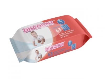 Влажные салфетки для детей №63  (Discount)