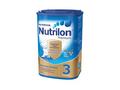Молочко детское Nutrilon Premium 3 (c рождения) 800 г