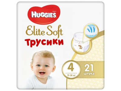 Трусики Huggies Elte Soft 4 (9-14 кг) №21