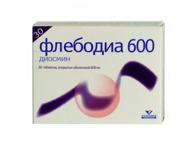 Флебодиа таблетки 600 мг №30