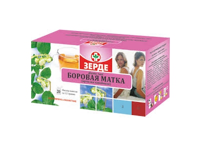 Боровая матка с противовосп. компл. фито-чай 1 г №20 