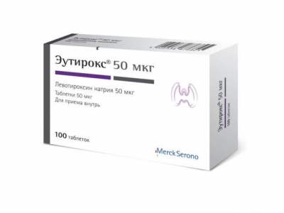Эутирокс® таблетки 50мкг №100
