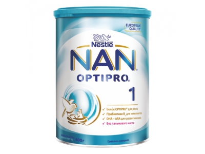 Смесь детская NAN 1 OPTIPRO 400 г