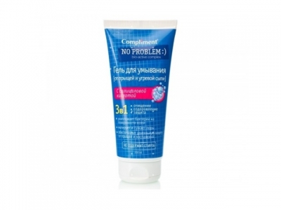 Гель для умывания Complement No Problem 3в1 c салиц к-той 200 мл