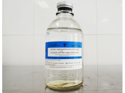 Натрия гидрокарбонат 3% 200 мл, флакон