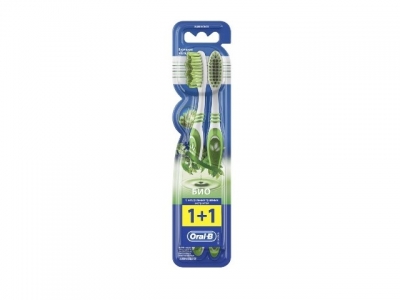 Орал Б Зубная щетка Био 40 2 шт
