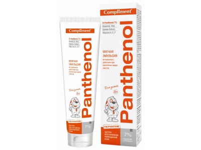 Пантенол Compliment эмульсия детская при ожогах 75 мл
