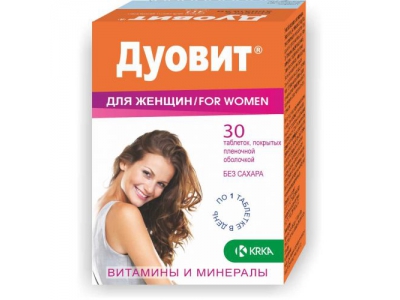 Дуовит для женщин №30 таб