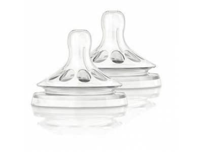 Avent соска силикон №2 Натурал для новорожденных