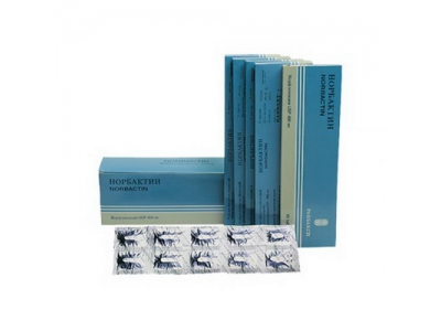 Норбактин 400 мг №10
