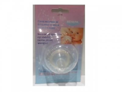 Соска для бутылки от 6 месяцев в блистере, Венера