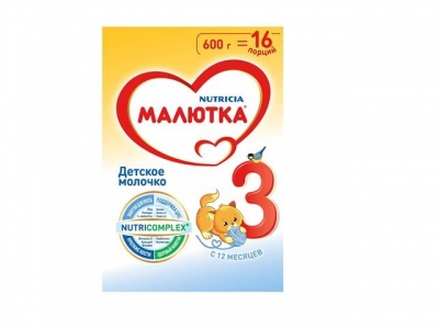 Малютка мол. смесь 3 600 г