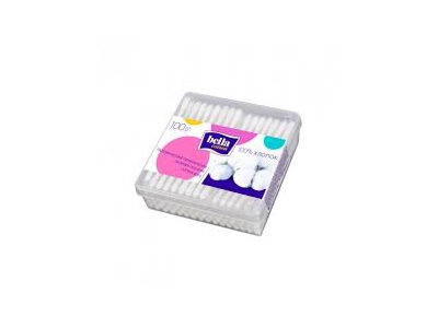 Ватные палочки bella cotton №100 стак