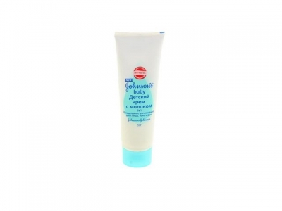 Детский крем с молоком 50 гр, JOHNSON'S BABY