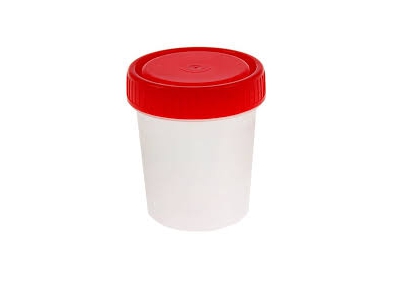 Контейнер Dr. PI для мочи с завин крышкой и несъем ложкой 60 мл