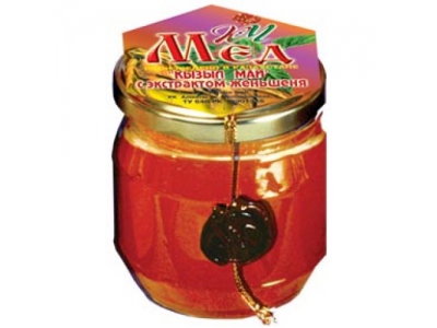 Мёд 225,0 с экстрактом женьшеня