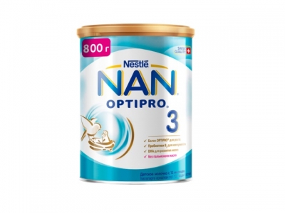НАН-3 детская смесь 800,0 мол.