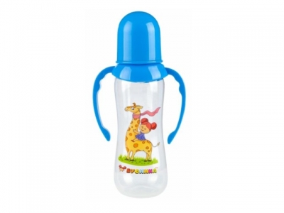 Бусинка бутылочка с талией и ручками 250мл арт 1908