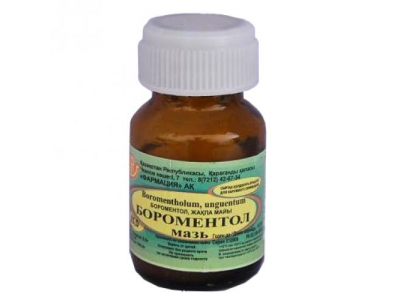 Бороментол 25 г  мазь для наружнего применения