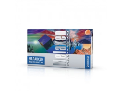МЕЛАКСЕН® таблетки 3 мг №24