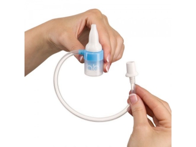 Назальный аспиратор Happy Baby  с мягким носиком 0m+